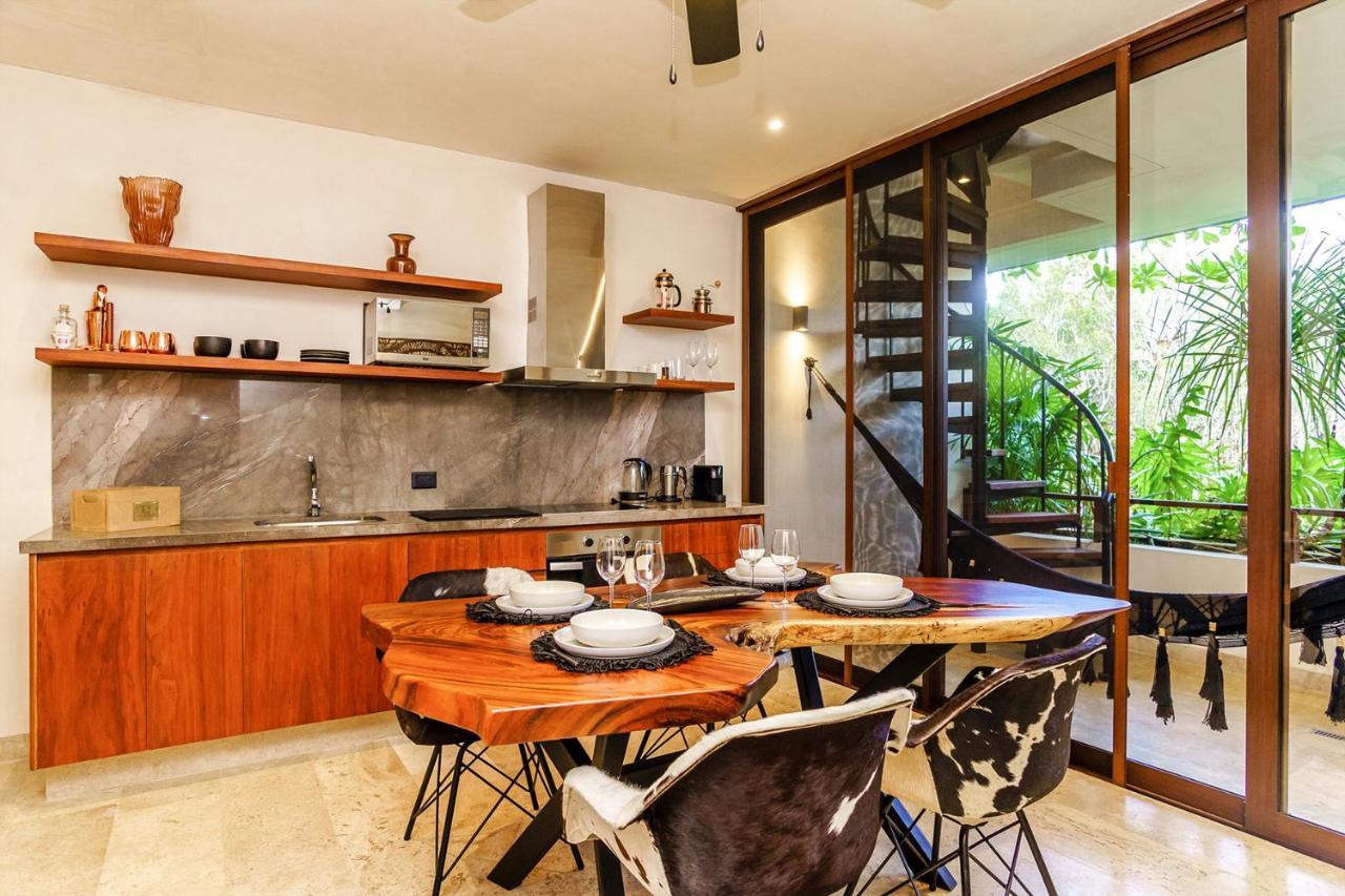 Jungle Luxury In Private Residential Area & Stunning Rooftop By Stella Rentals Tulum Zewnętrze zdjęcie