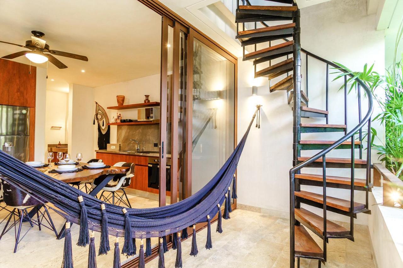 Jungle Luxury In Private Residential Area & Stunning Rooftop By Stella Rentals Tulum Zewnętrze zdjęcie
