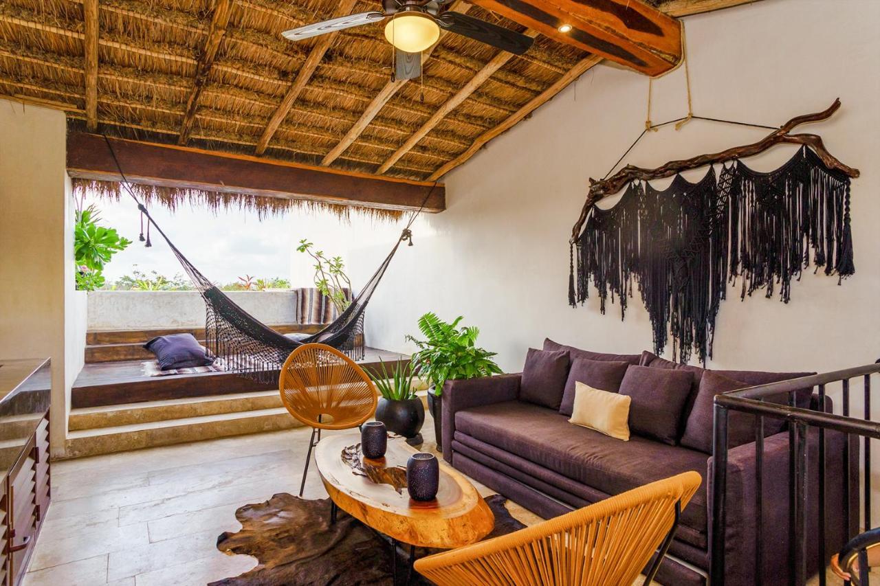 Jungle Luxury In Private Residential Area & Stunning Rooftop By Stella Rentals Tulum Zewnętrze zdjęcie