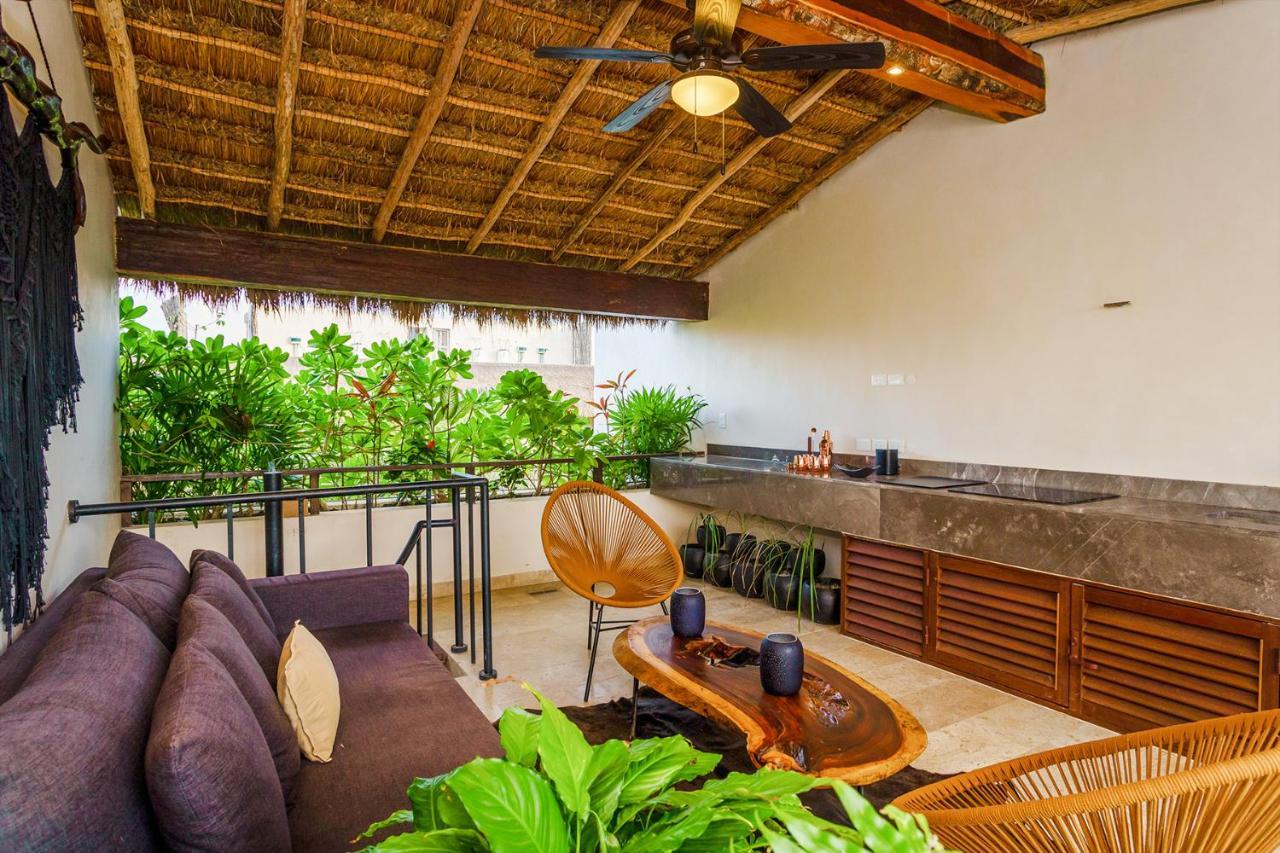 Jungle Luxury In Private Residential Area & Stunning Rooftop By Stella Rentals Tulum Zewnętrze zdjęcie