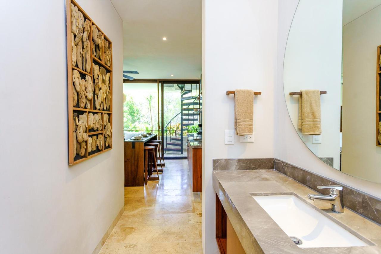 Jungle Luxury In Private Residential Area & Stunning Rooftop By Stella Rentals Tulum Zewnętrze zdjęcie
