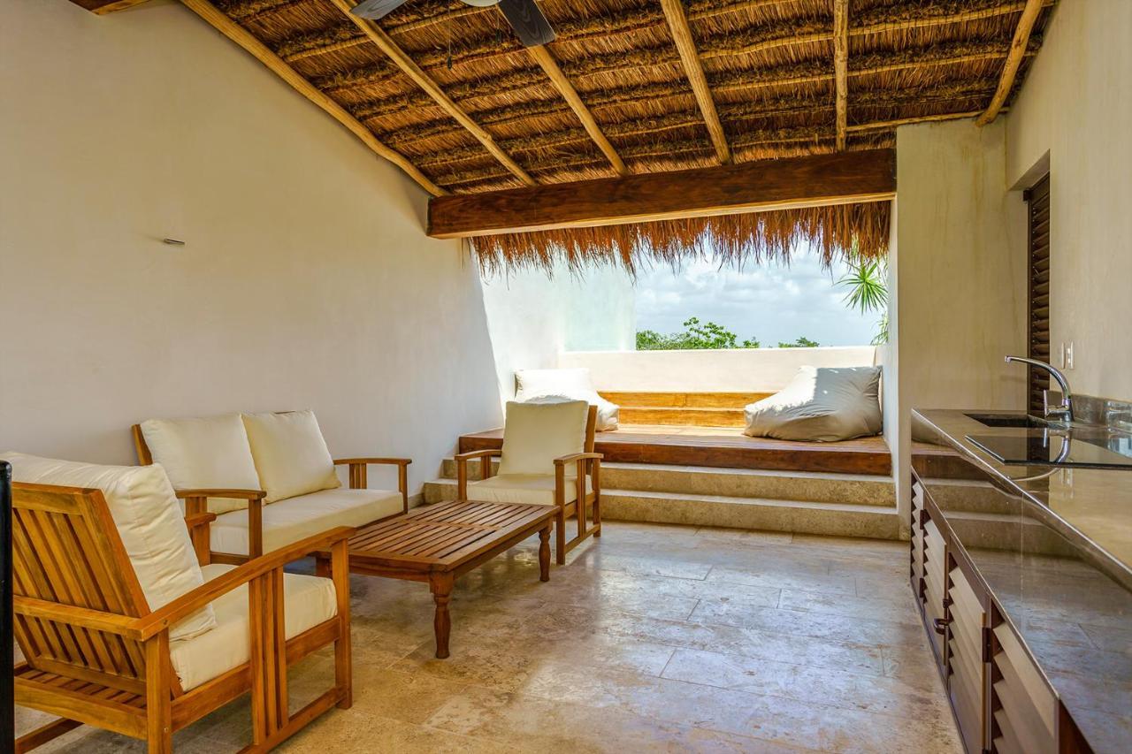 Jungle Luxury In Private Residential Area & Stunning Rooftop By Stella Rentals Tulum Zewnętrze zdjęcie