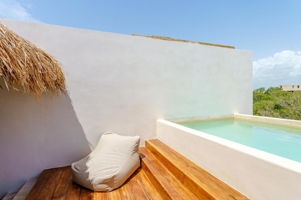 Jungle Luxury In Private Residential Area & Stunning Rooftop By Stella Rentals Tulum Zewnętrze zdjęcie