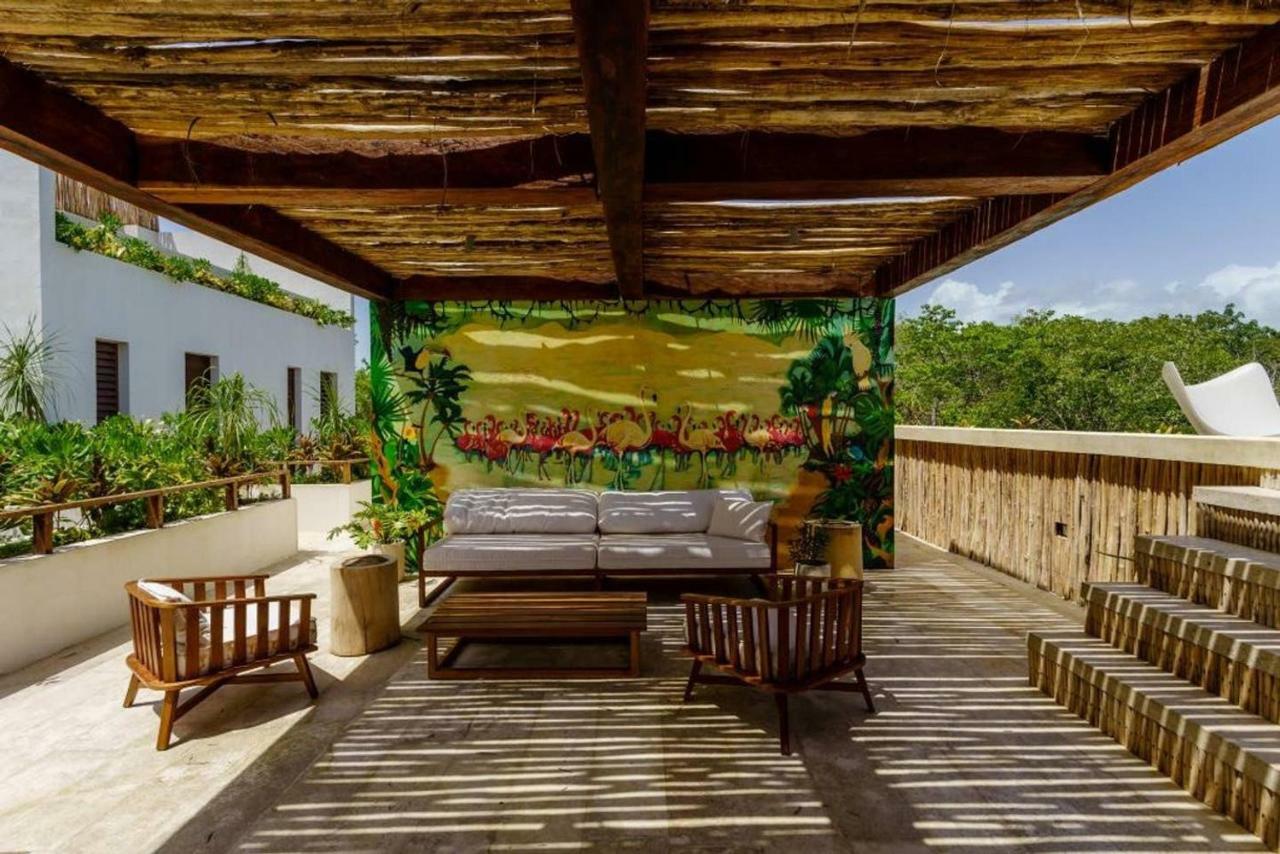 Jungle Luxury In Private Residential Area & Stunning Rooftop By Stella Rentals Tulum Zewnętrze zdjęcie