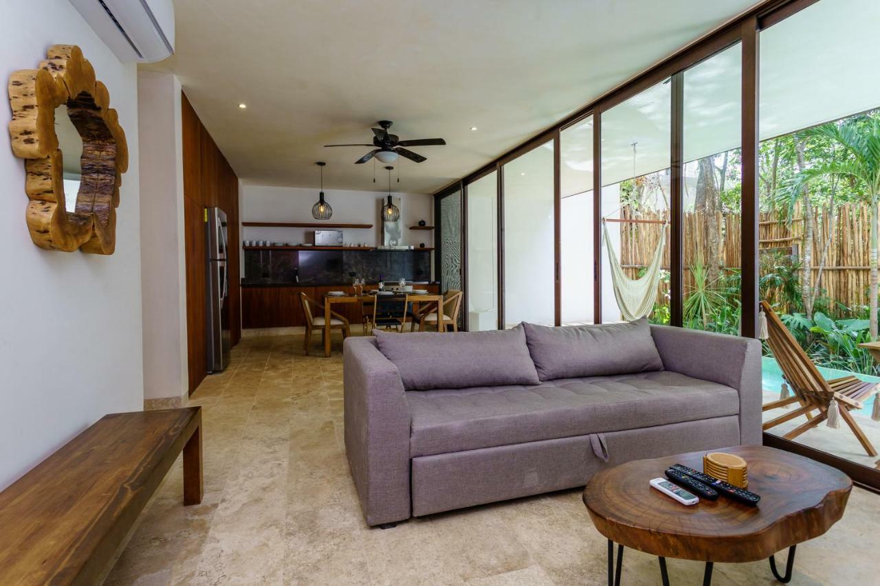 Jungle Luxury In Private Residential Area & Stunning Rooftop By Stella Rentals Tulum Zewnętrze zdjęcie