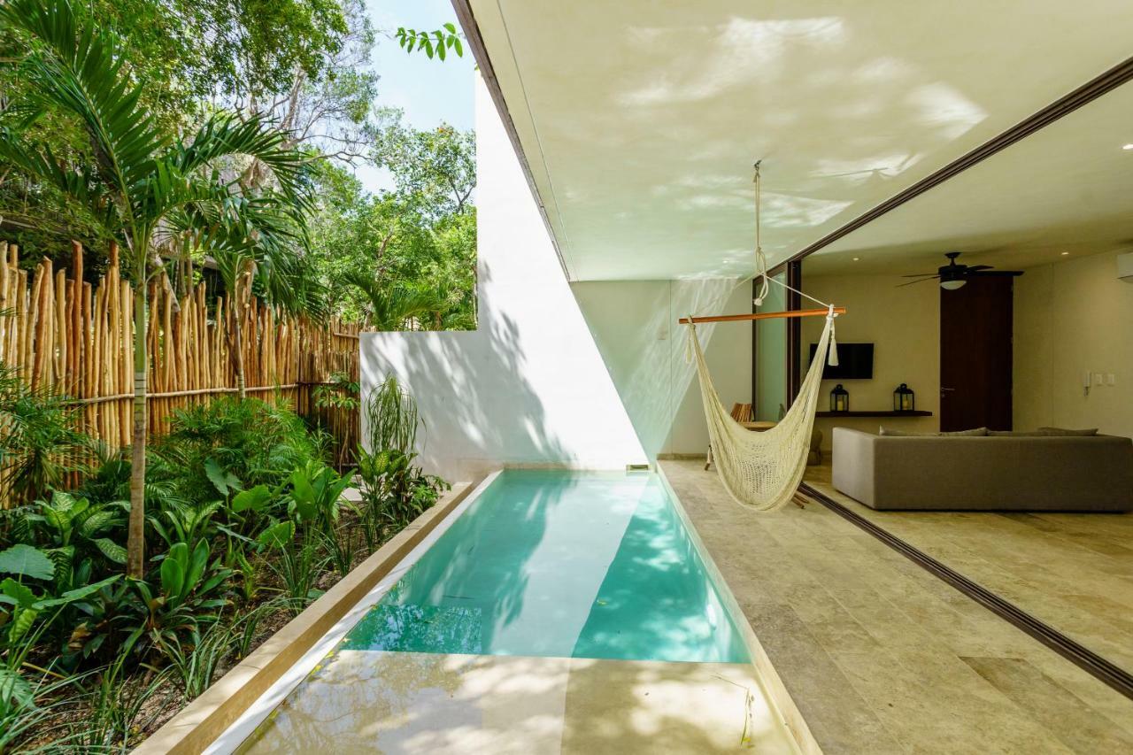 Jungle Luxury In Private Residential Area & Stunning Rooftop By Stella Rentals Tulum Zewnętrze zdjęcie