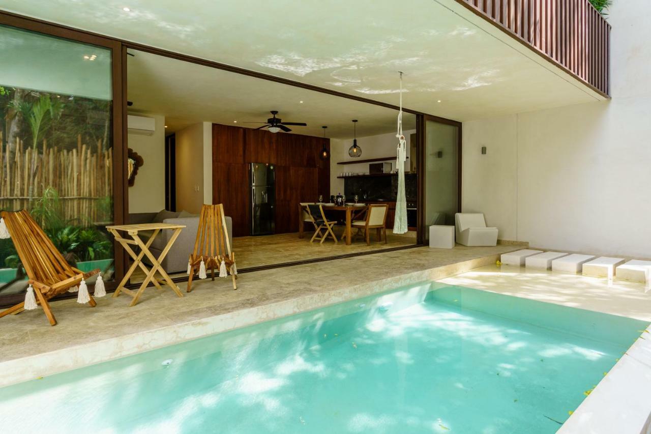 Jungle Luxury In Private Residential Area & Stunning Rooftop By Stella Rentals Tulum Zewnętrze zdjęcie