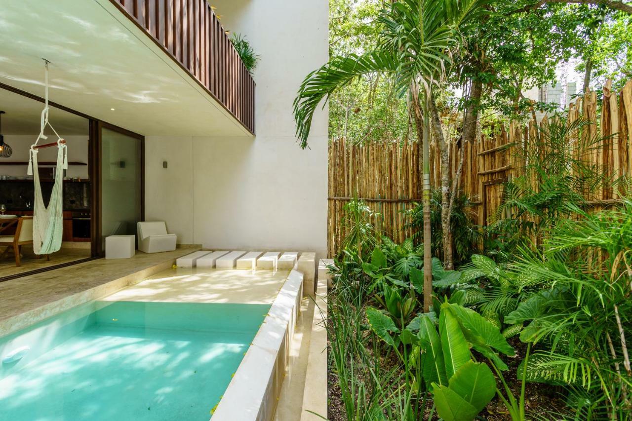 Jungle Luxury In Private Residential Area & Stunning Rooftop By Stella Rentals Tulum Zewnętrze zdjęcie