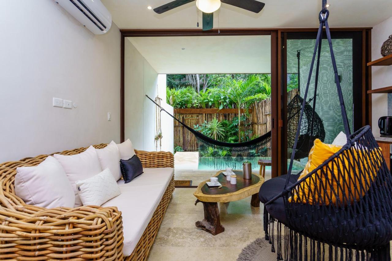 Jungle Luxury In Private Residential Area & Stunning Rooftop By Stella Rentals Tulum Zewnętrze zdjęcie